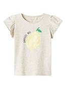 Follyglitter Short Sleeve Top-Peyote Melange image