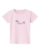 Finna Short Sleeve Top-Parfait Pink image