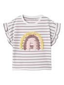 Jadey Short Sleeve Top-Bright White image