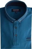 Advise Ocean Blue Lightweight Polo Shirt image