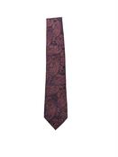 Men's Paisley Tie - Rosewood