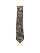 Mens Paisley Tie - Brown