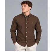 Tom Penn Brown Oxford Shirt image