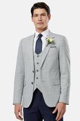 Philip Tapered Silver Waistcoat