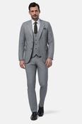 Prague 3 Piece Silver Suit