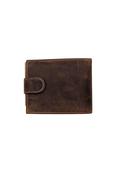 Button Wallet - Camel image