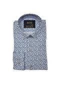 Perform 10 Long Sleeve White//Navy/Pink Floral Shirt image