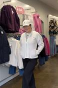 Relax &amp; Renew Heidi Borg Bomber Jacket-Cream
