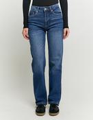 High Waist Straight Leg Jeans