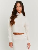 White Turtle Neck Knit Jumper