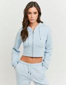 Blue Zip Up Hoodie