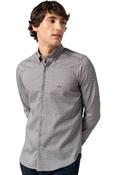 Dario Beltran Burgundy/Navy Shirt image