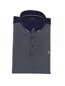 Tom Penn Navy Front Print Polo image