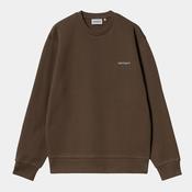 Script Embroidery Sweat-Liberica / Air Sky