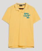 Applique Classic Fit Polo-Canary Yellow Marl image