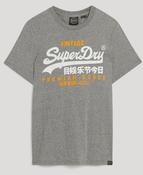 Vl Duo Tee-Light Grey Grit