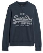 Classic Vintage Logo Graphic Sweatshirt-Eclipse Navy image