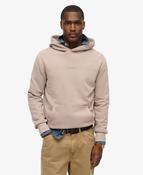 Micro Logo Hoodie-Deep Beige