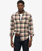 Long Sleeve Cotton Lumberjack Shirt-Peyton Check White