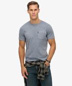 Classic Essential Pocket Tee-Washed Denim image