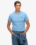 Essential Logo Embroidered Tee-Bright Blue Grit