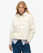 Luxe Casual Relaxed Hood-Cream