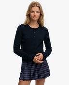 Lightweight Essential Cardigan-Dark Navy