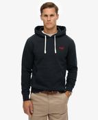 Essential Logo Classic Hoodie-Eclipse Navy/Red