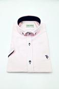 Short Sleeve Oxford Pink Shirt image