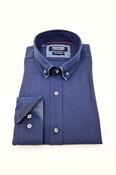 Tailored Double Collar Navy Shirt image