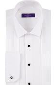 Pleated Comfort Fit Tux Shirt image