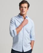 Vintage Washed Oxford Shirt Classic Blue Oxford image