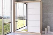 Wardrobe Bella 183 cm - SPM Furniture image