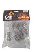 Calfire 10mm x 2m Soft Black Thermal Rope Pack (10054S)