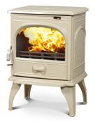 Dovre 250 Ivory White Enamel Multi Fuel Stove image
