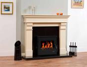 60" Donegal  Ivory Pearl Fireplace image