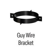 Solinox 130 Twin Wall Black GUY WIRE BRACKET