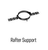 Solinox 130 Twin Wall Black ROOF SUPPORT (SWIVEL)
