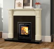 Athens 400 4.8 kw (wood burning) Black Glass image
