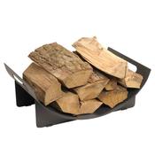 Stovax Black Log Holder Curved image