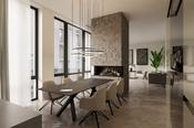 Dru Virtuo 100/3 Evolve 3 Sided Electric Fire image
