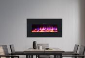 Ezee Glow Mini Zara 42" Black Wall Mounted Electric Fire image