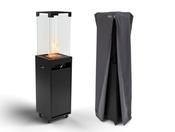 Faro Black LPG Freestanding Gas Heater With Cover image