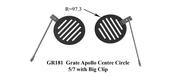 Grate Apollo Centre Circle 5/7 with Big Clip image