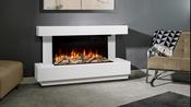 Evonic Heathcote Marble 1350 Electric Fireplace Suite