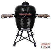 Henley Kamado 24" Ceramic BBQ Black image