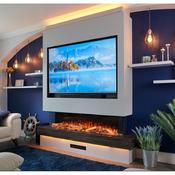 Solution SLE 150 3 sided Electric Cassette Fire