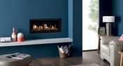 Gazco Studio 1 Glass Fronted Gas Fire LPG Conventional Flue image