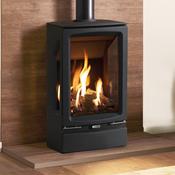 Gazco Vogue Midi T 3 Sided Gas Stove LPG Conventional Flue image