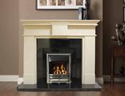 60" Marseille Ivory Pearl Fireplace image